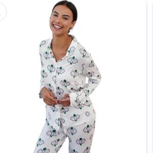 Toss Dreamin' of Pickleball"Pajama Set - Long Size S